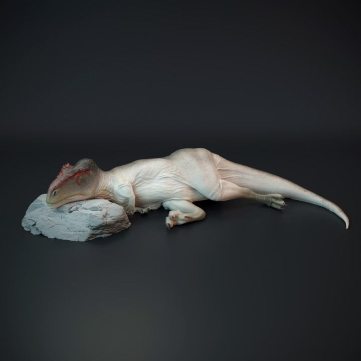 Meraxes Gigas sleeping dinosaur image