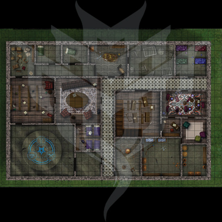Trolls in the Dungeon (MMM Stat Blocks, encounter, lore, and map) image