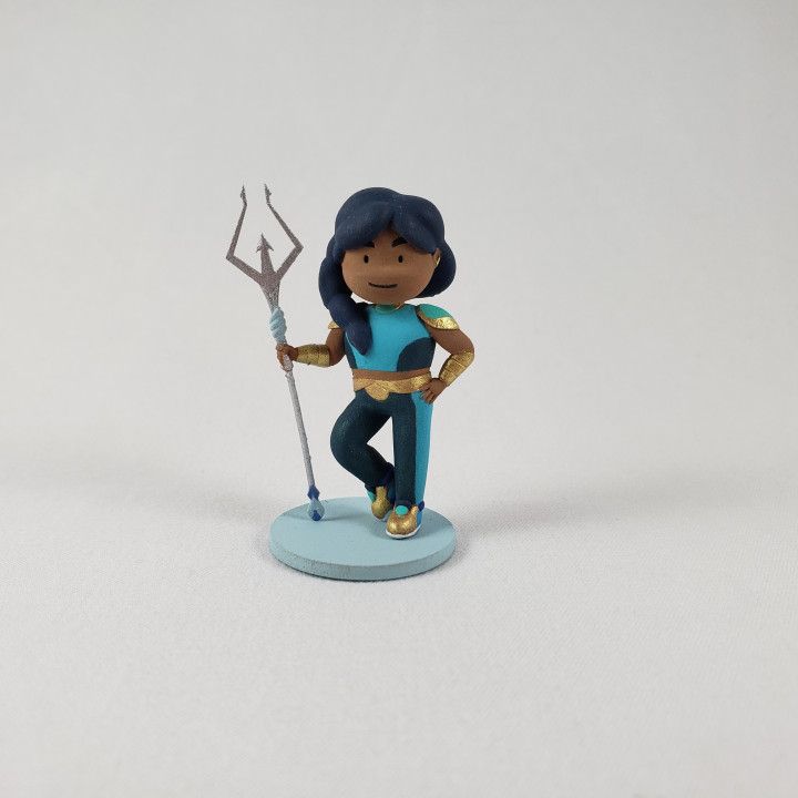 Tiny Mermista Miniature from She-Ra and the Princesses of Power image