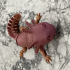 Adorable Articulated Axolotl, Print-In-Place Body, Snap-Fit Head, Cute Flexi print image