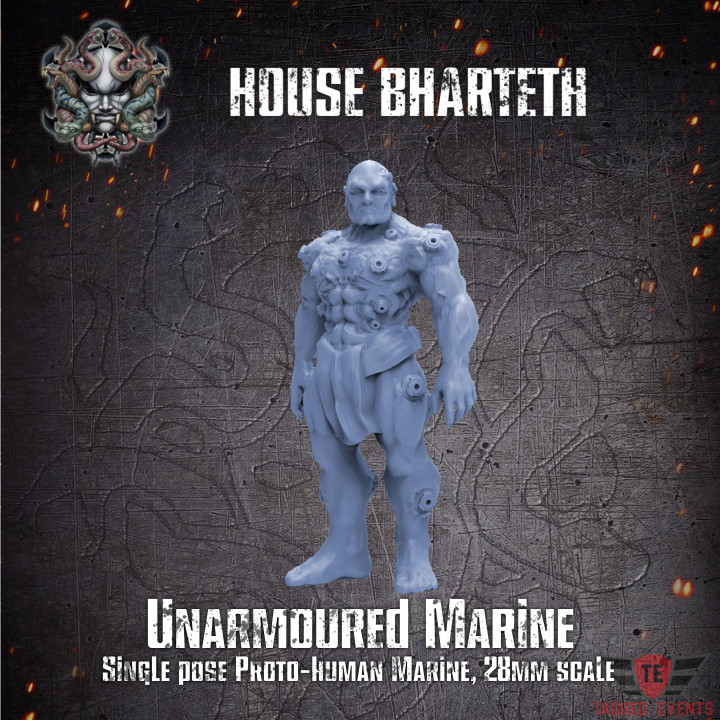 House Bharteth - Unarmoured Marine 3 image