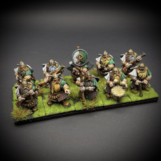Picture of print of Dwarfs Marksmen Unit - Highlands Miniatures