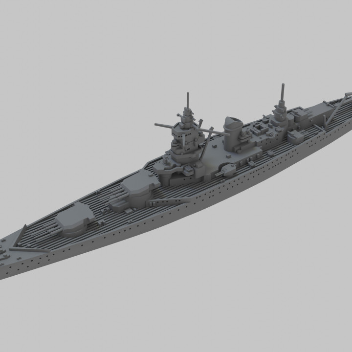 Marine Nationale Dunkerque class Battleship image