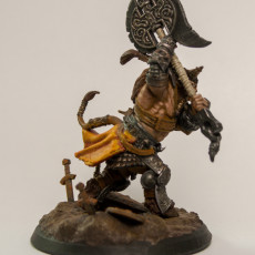 Picture of print of Armored Minotaur