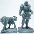 Shadow General + Armored Dire Wolf print image