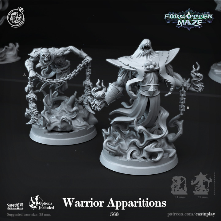 Warrior Apparitions (Pre-Supported) image