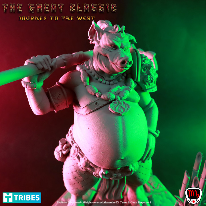 Zhu Bajie, Journey to the West Diorama (Pre-supported) image