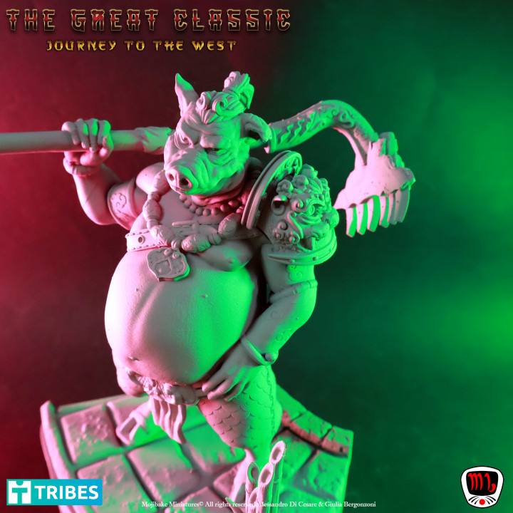 Zhu Bajie, Journey to the West Diorama (Pre-supported) image