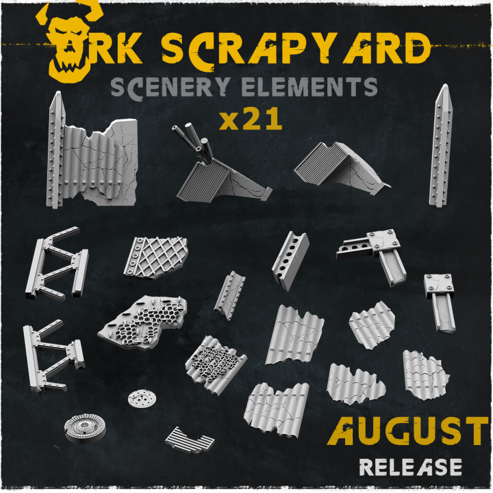 Orc Scrapyard - Scenery Elements (August Release) image