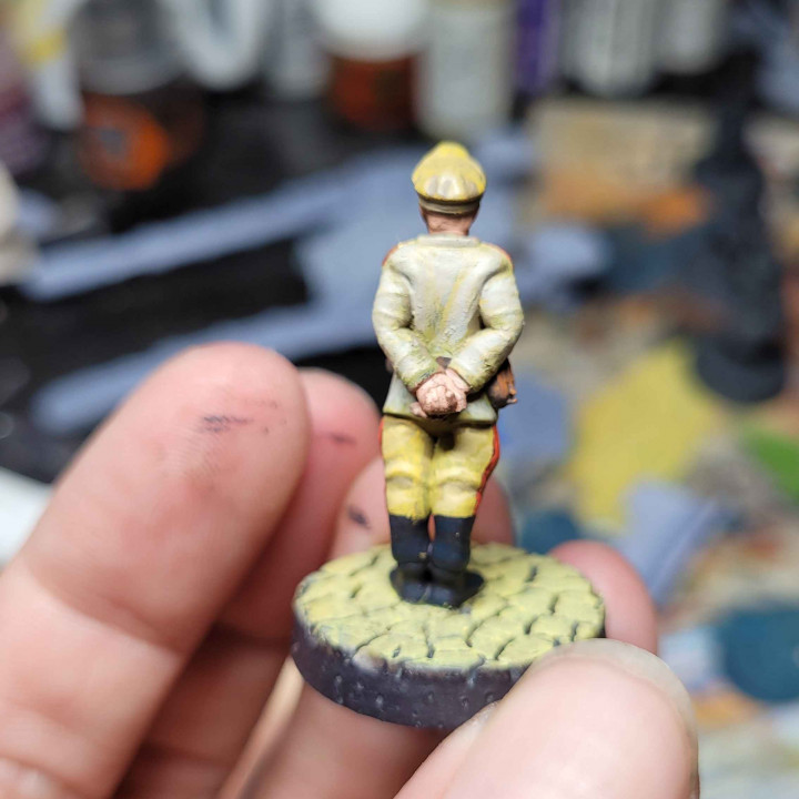 3D Print of Erwin Rommel - 28mm by garfieldd