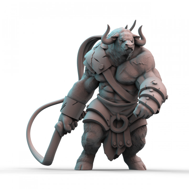 Bull Ogre Gladiator (pre-supported)