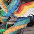 Saurian Quetzalcoatl print image