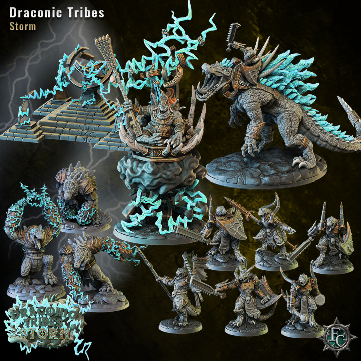 Draconic Tribes - Storm Bundle image