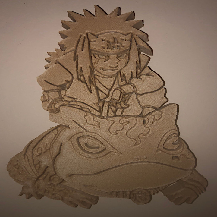 bas-relief-naruto-maitre-jiraya-au-pays-des-grenouilles-bois image
