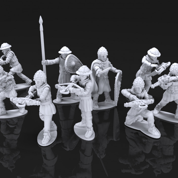 3D Printable Early Crusades Christian Army By BattleCat Miniatures