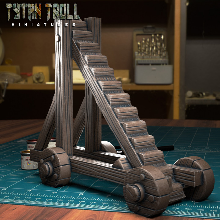 Siege Weapon - Siege Ladder [Pre-Supported] image