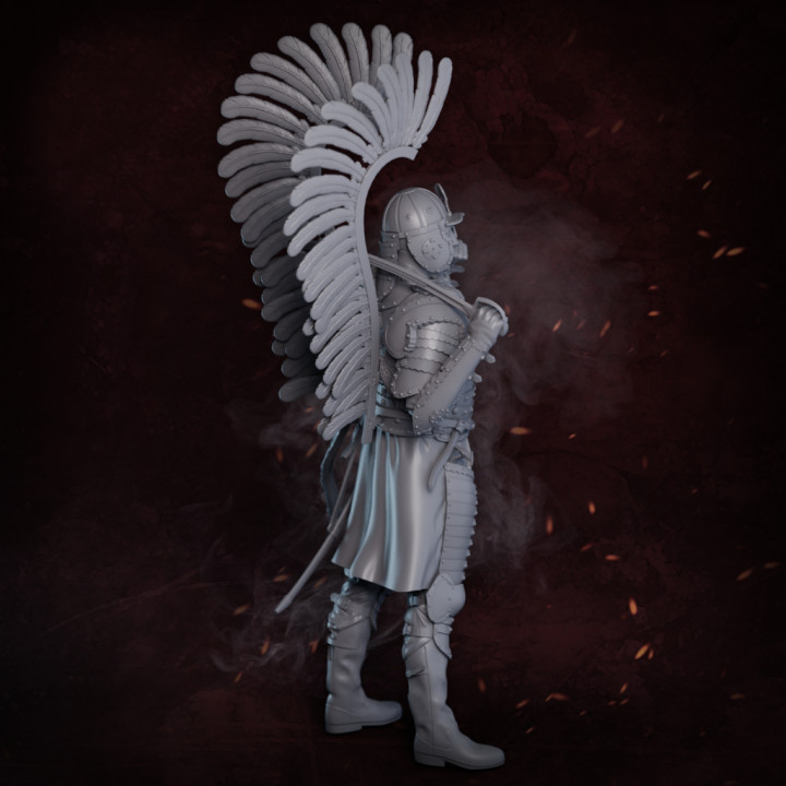Winged Hussar Presupported image