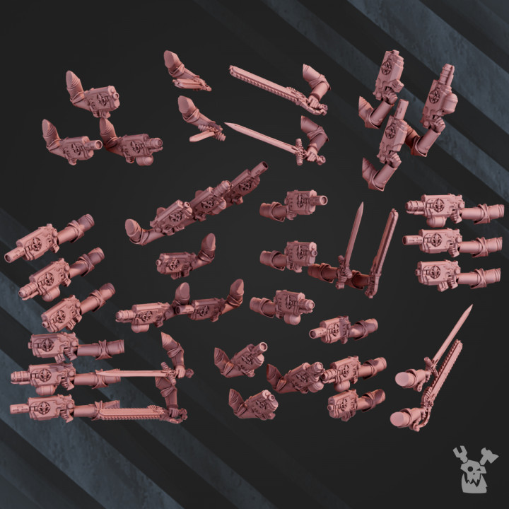 Angels of War Assembly Kit (55 parts) image