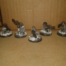 Picture of print of Dwarven Guard - Ratty Wee Recon Robots