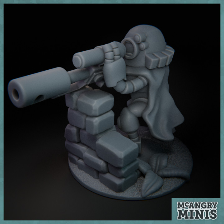 Dwarven Guard - Ratty Wee Recon Robots image