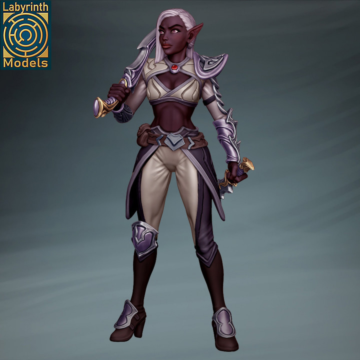 Dark Elf Citizens Collection - 32mm scale