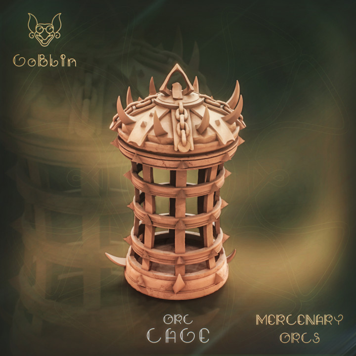 Orc Cage Cylindrical - Mercenary Orcs image