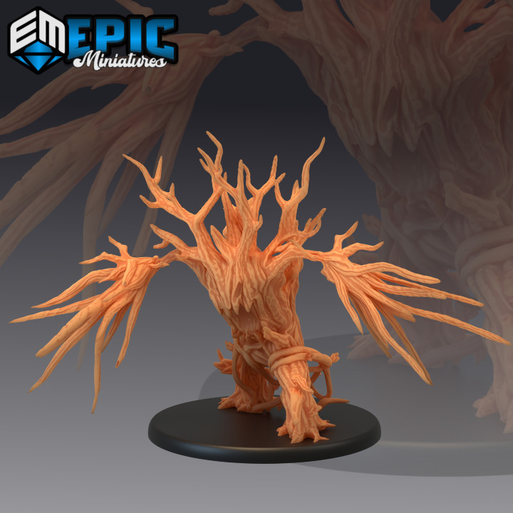 3D Printable Tree Blight Attack / Forest Spirit / Twig Creature ...