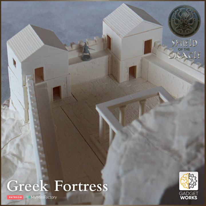 Greek Fortress - Shield of the Oracle image