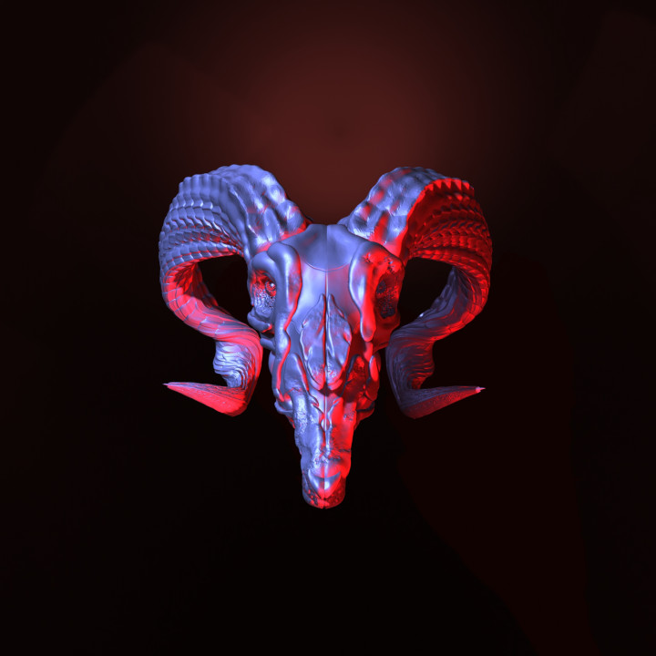 goat skull image