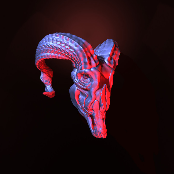 goat skull image