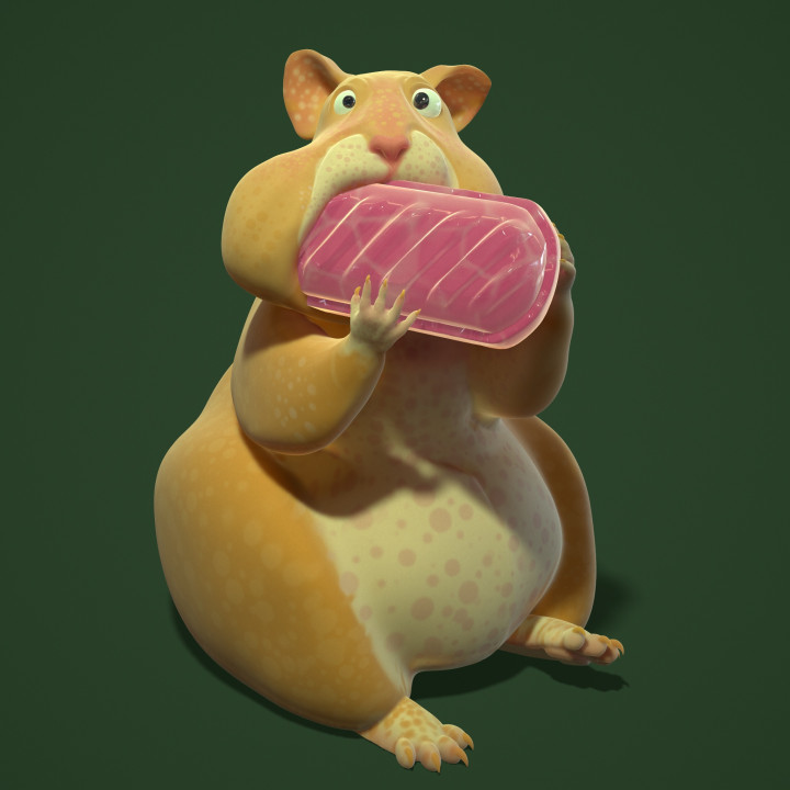 Funny hamster image