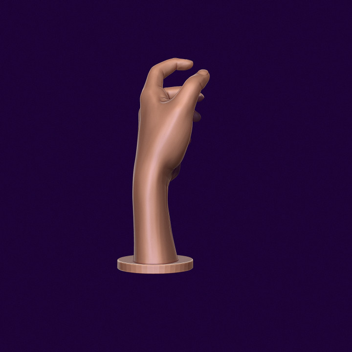 hand mannequin  for 3d printing image