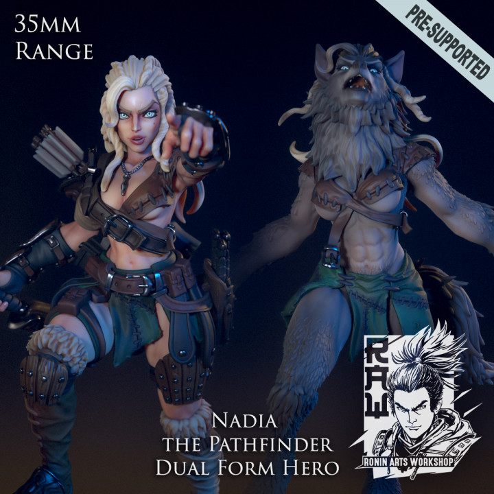 Nadia The Lycan Pathfinder - Dual Form Mini image