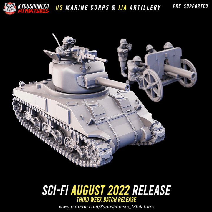 August 2022 Scifi Release - USMC Army