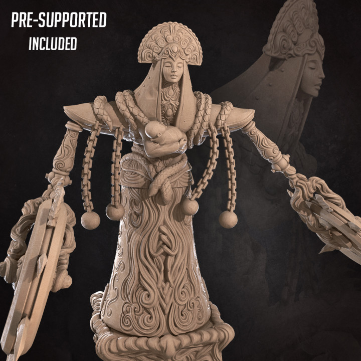 3D Printable Iron Virgin by Bite the Bullet