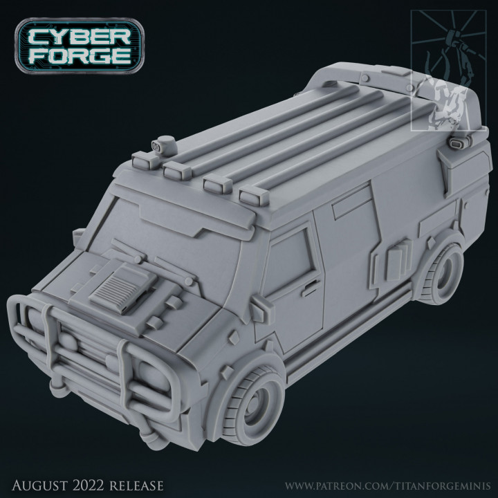 Cyber Forge B Team Omega Van