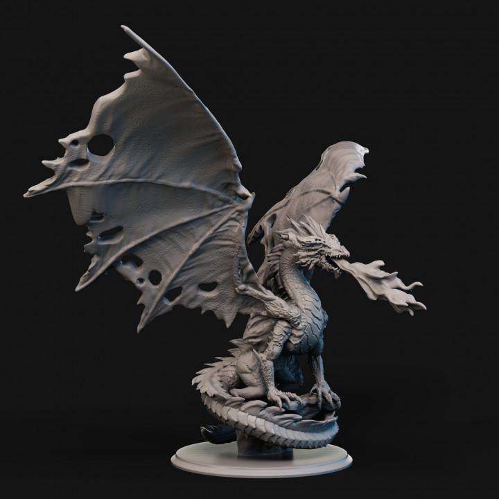 Red Dragon - two heads variants image