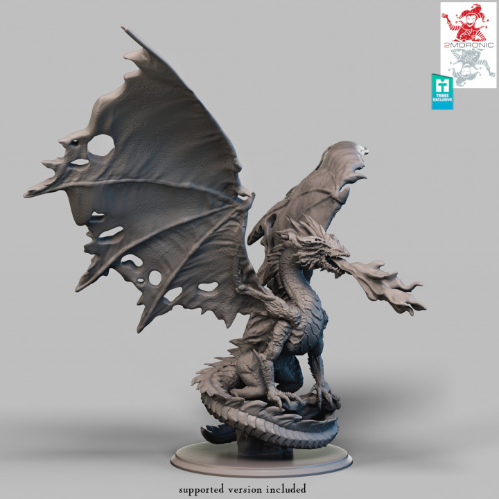 Red Dragon - two heads variants image