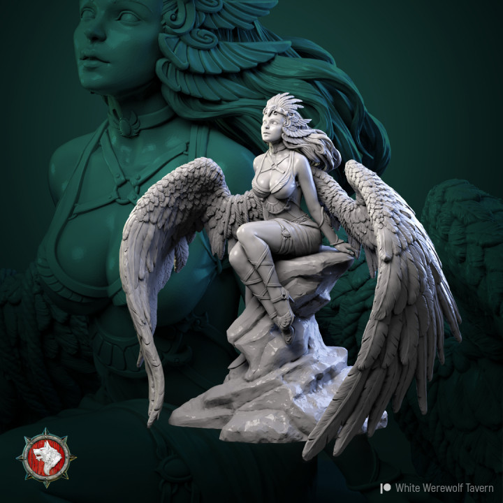 Dark Angel 32mm and 75mm pre-supported image