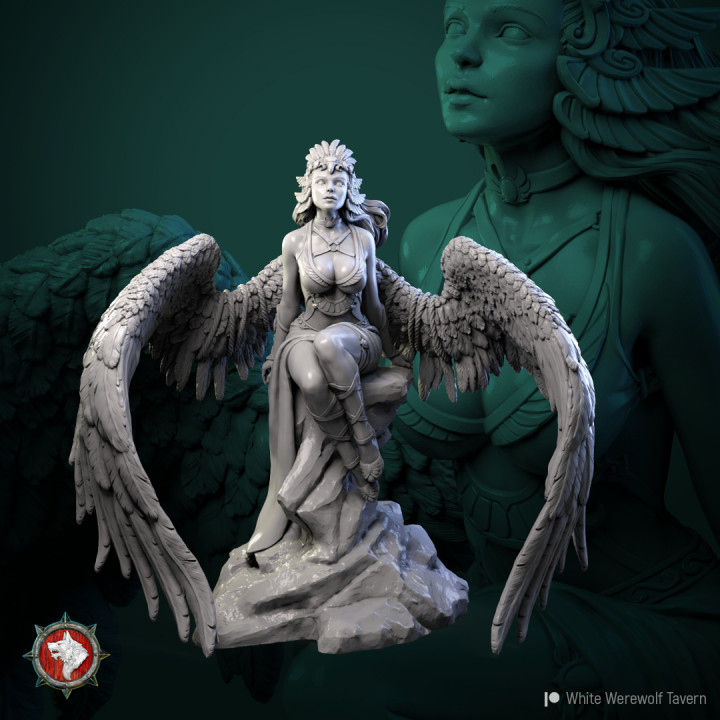 Dark Angel 32mm and 75mm pre-supported image