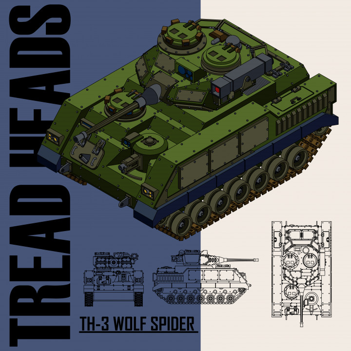 TH-3 Wolf Spider APC's Cover