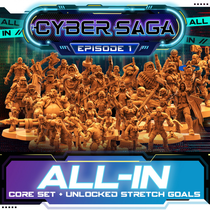 CYBER SAGA - EPISODE 1 ALL-IN image