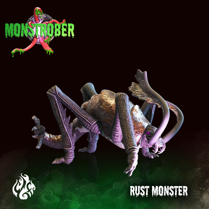 3D Printable Rust Monster by Crippled God Foundry