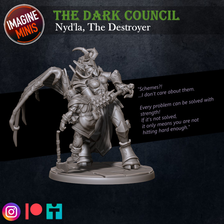 The Dark Council - Nyd'la, The Destroyer image