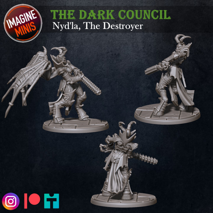 The Dark Council - Nyd'la, The Destroyer image