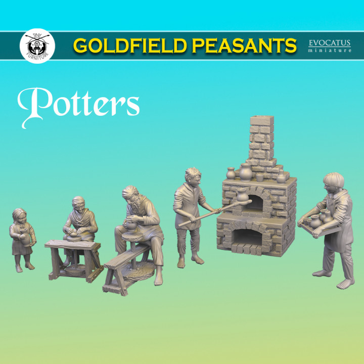 Potters (Goldfield Peasants) image