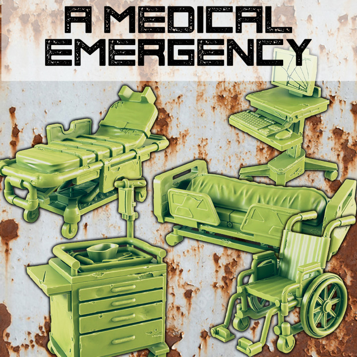 A Medical Emergency - Hospital Scenics [PRE-SUPPORTED]