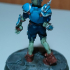 Fantasy Football Zombie Lineman 04 - Presupported print image