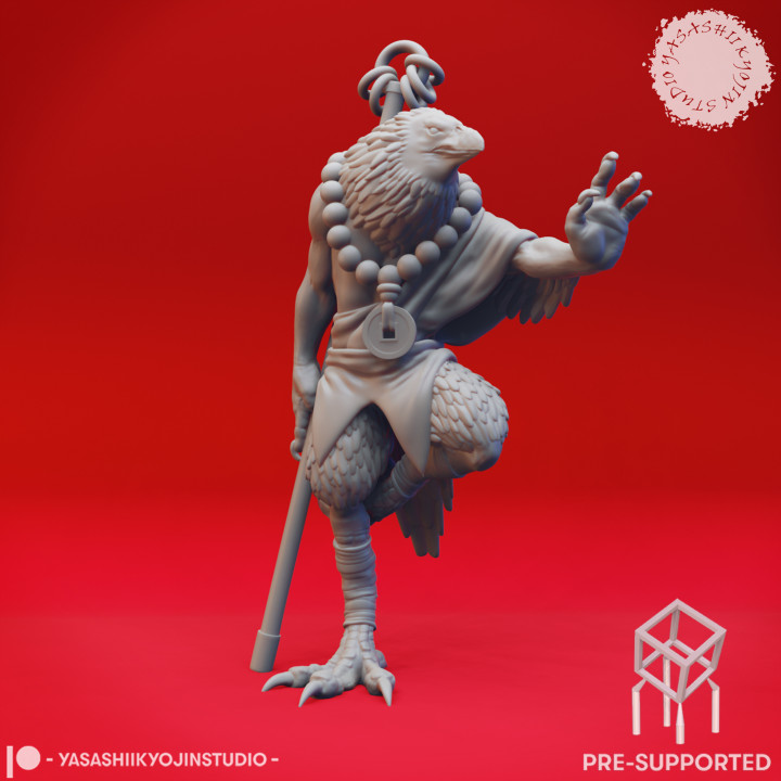 Kenku Mob - Tabletop Miniatures (Pre-Supported) image