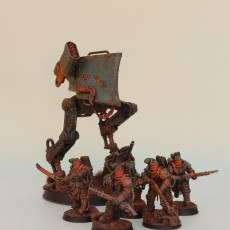 Picture of print of Solar Guard - Squad of the Imperial Force